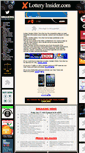 Mobile Screenshot of lotteryinsider.com